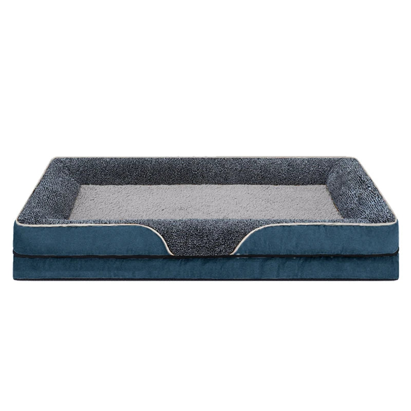 Jiangsu Oversized Dog Bed Removable Washable All Season Sofa With Raised Edges Cozy