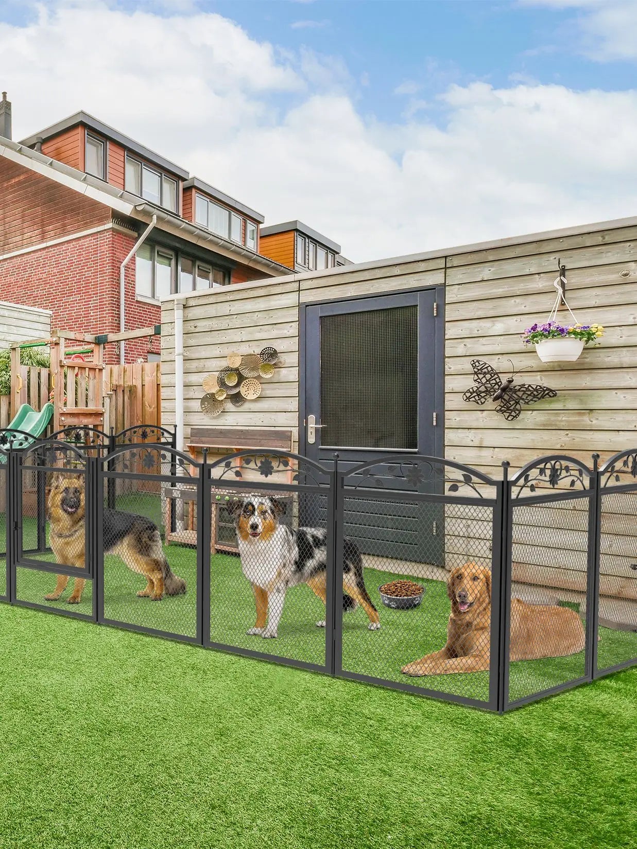 BINGOPAW Dog Playpen Fence Detachable Exercise Pen