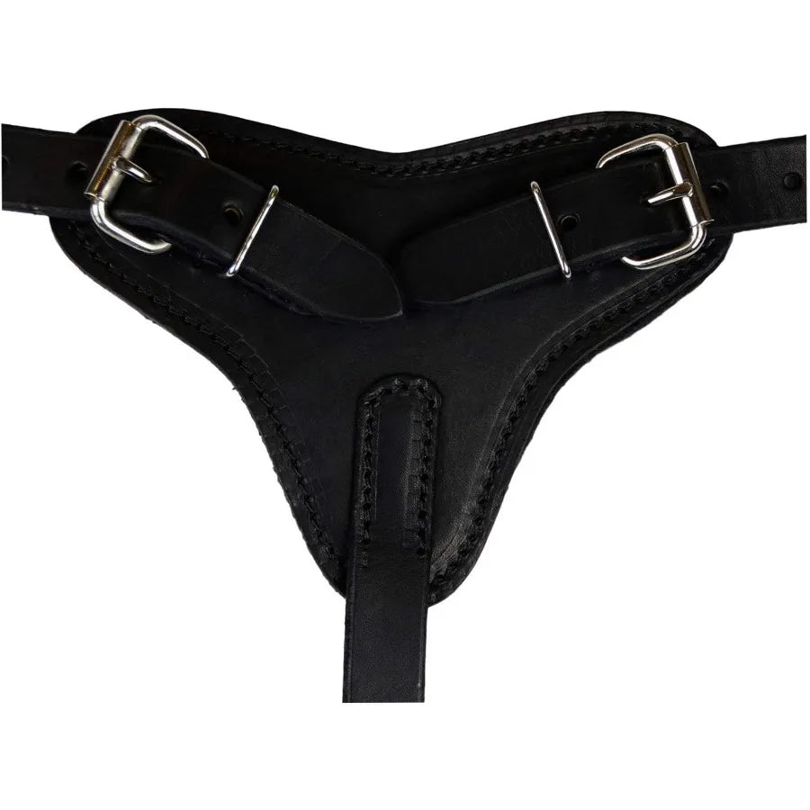 XMSJCN Redline K9 Padded Leather Quick Release Dog Harness