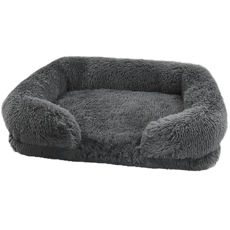 CN Jiangsu Thickened Orthopedic Dog Bed For Large Dogs With Plush Removable Cover