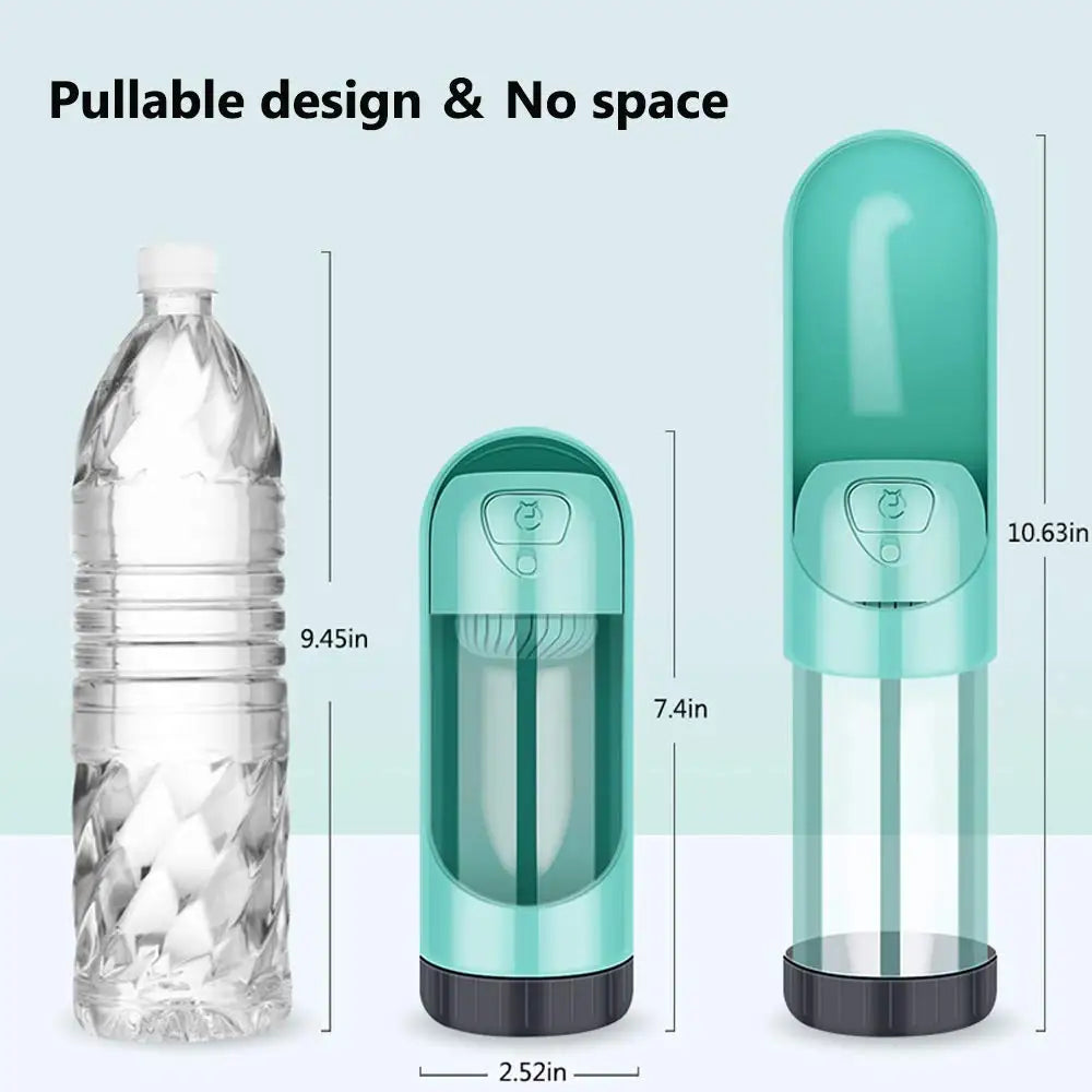 Dog Water Bottle Dispenser With Activated Carbon Filter