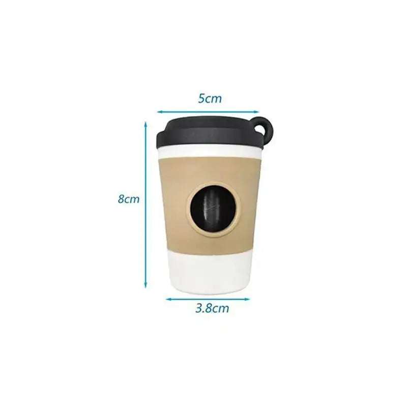Portable Dog Poop Bag Dispenser Outdoor Pet Waste Storage Can