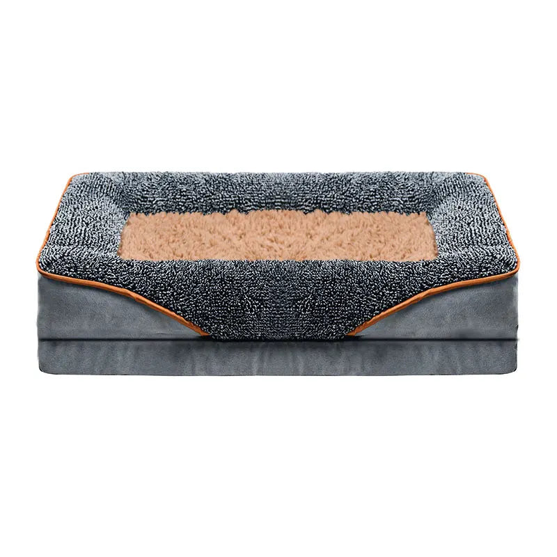 Jiangsu Removable Washable Dog Bed With Raised Edges