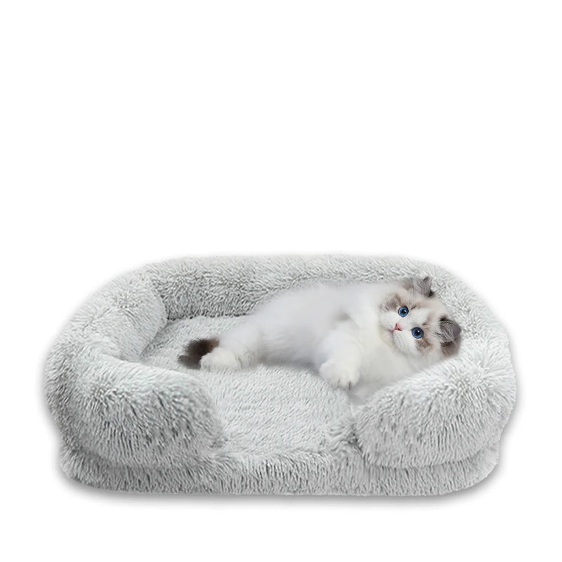 CN Jiangsu Thickened Orthopedic Dog Bed For Large Dogs With Plush Removable Cover