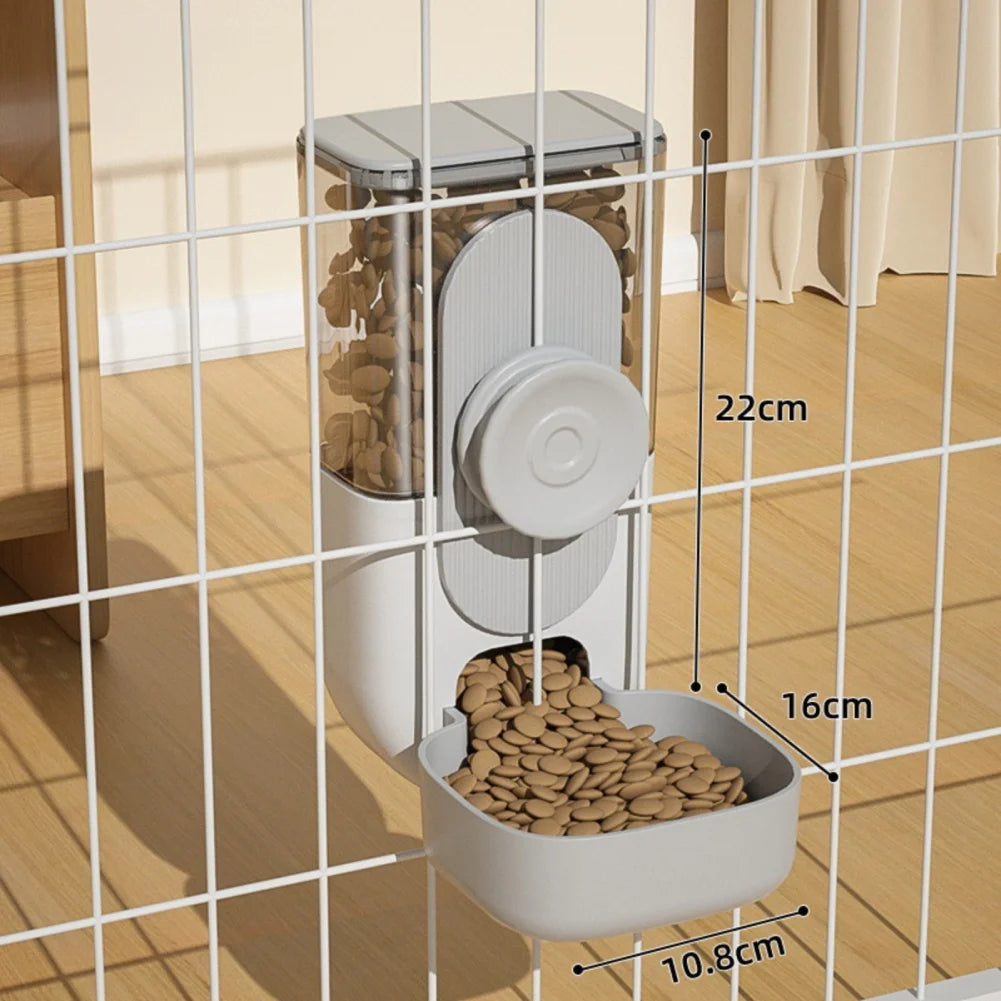 Automatic Hanging Pet Feeder Dispenser Bottle For Cats Dogs Rabbits