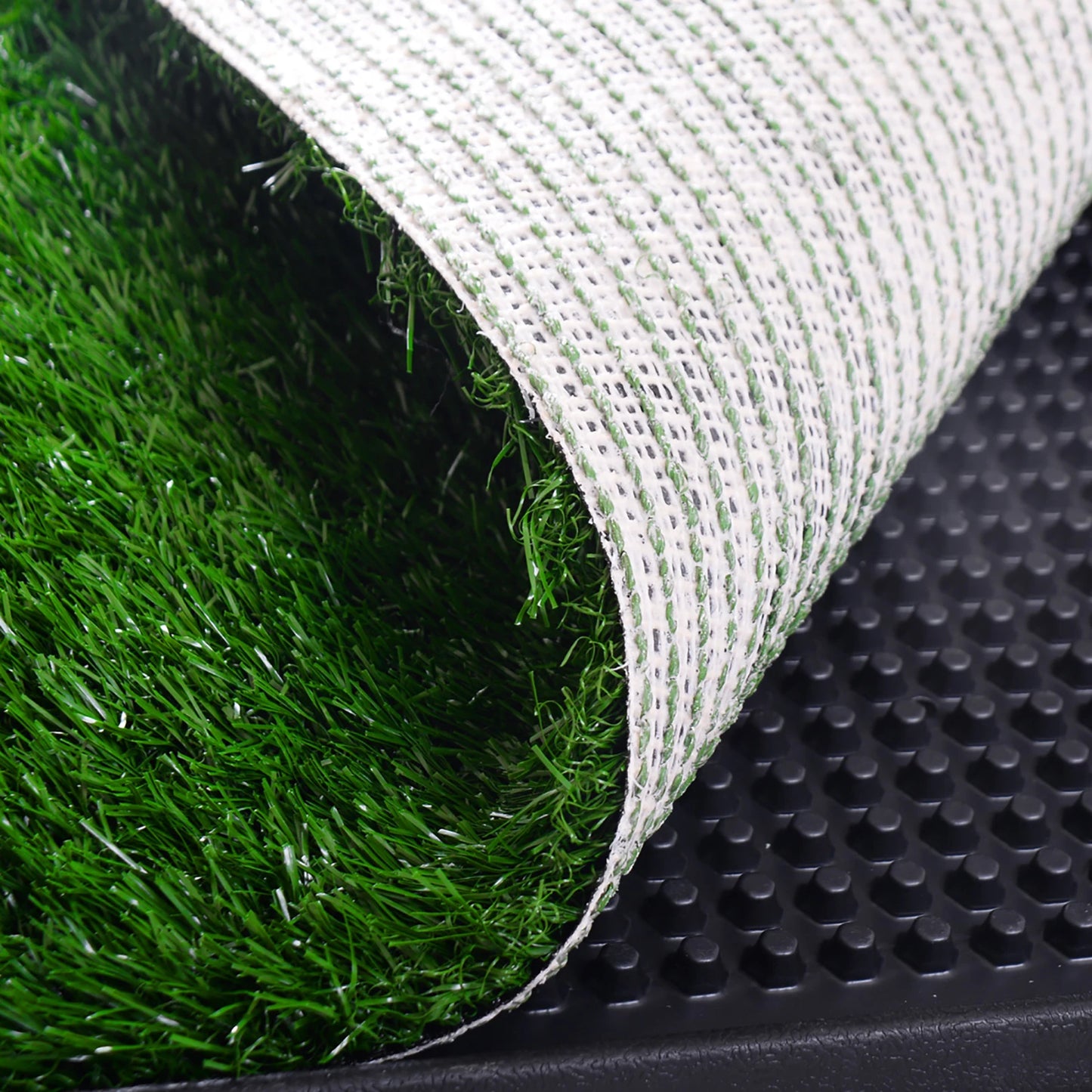 Pet Toilet Potty Artificial Turf Mat EnvironmentallyProtected IndoorUse CompleteSolution
