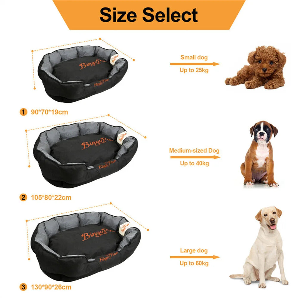 BORWARTCN Waterproof Orthopedic Dog Bed Sofa For Pets