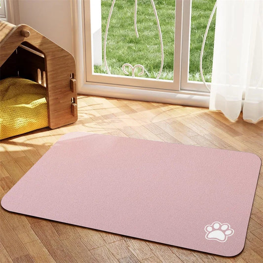 Pet Feeding Mat Absorbent For Dogs And Cats