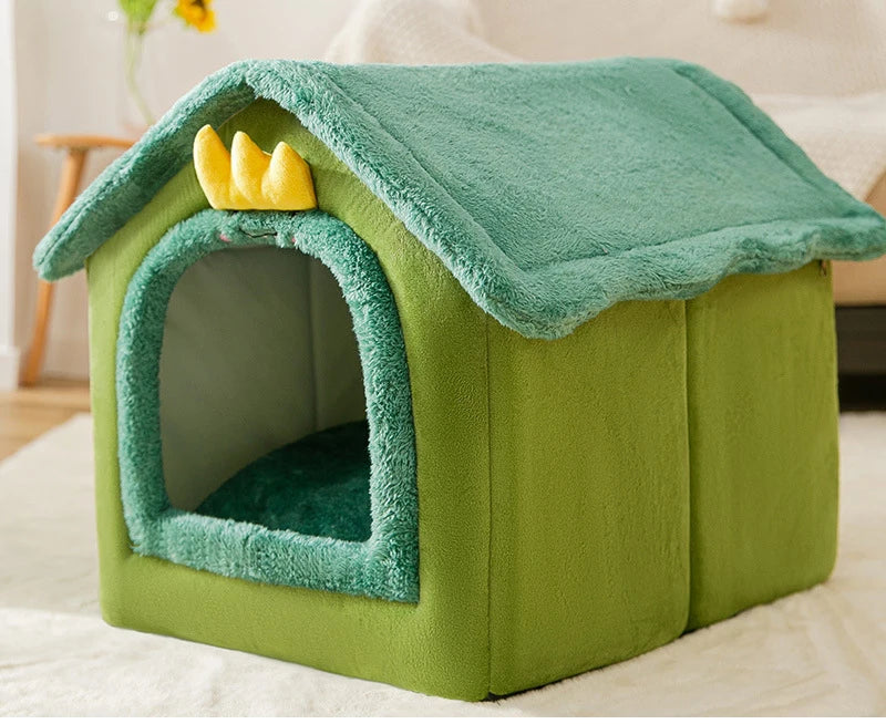 Guangdong Indoor Dog Kennel Soft Bed Cave Removable Portable