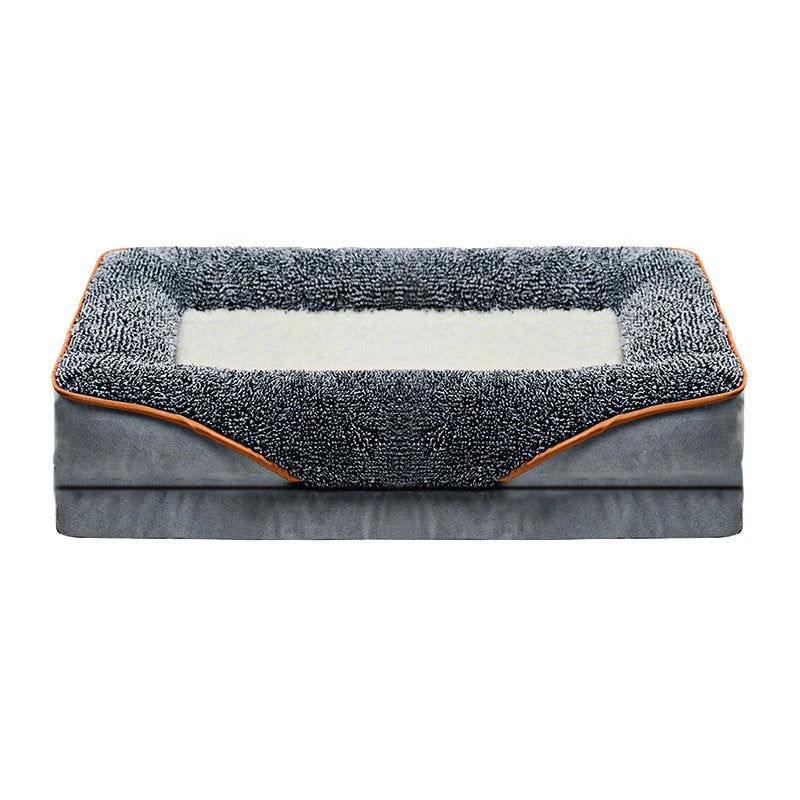Jiangsu Dog Bed Removable Washable Sofa Style With Raised Edges