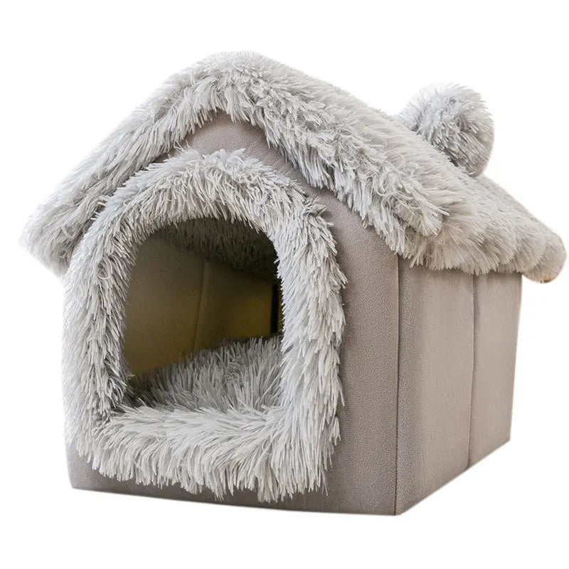 Guangdong Indoor Dog Kennel Soft Bed Cave Removable Portable