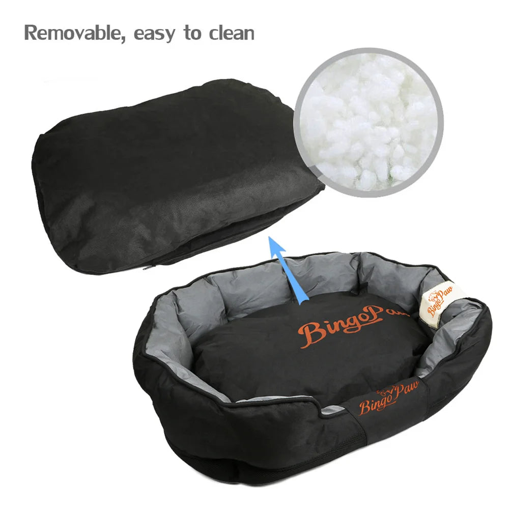 BORWARTCN Waterproof Orthopedic Dog Bed Sofa For Pets