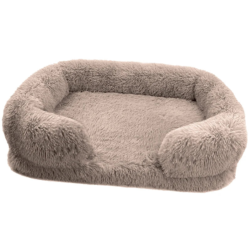 CN Jiangsu Thickened Orthopedic Dog Bed For Large Dogs With Plush Removable Cover