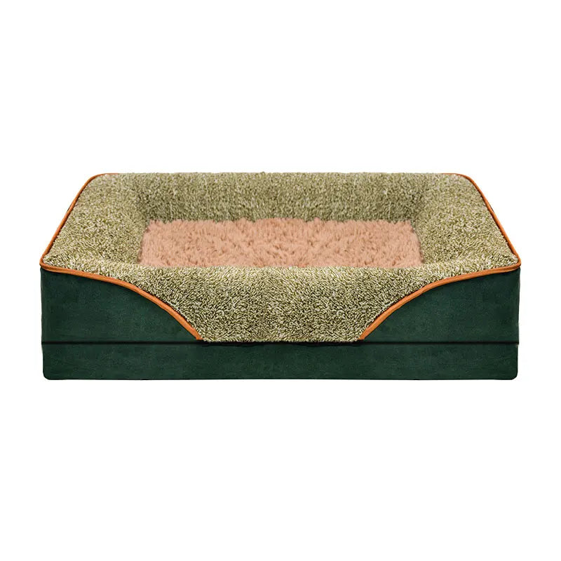 Jiangsu Oversized Dog Bed Removable Washable All Season Sofa With Raised Edges Cozy