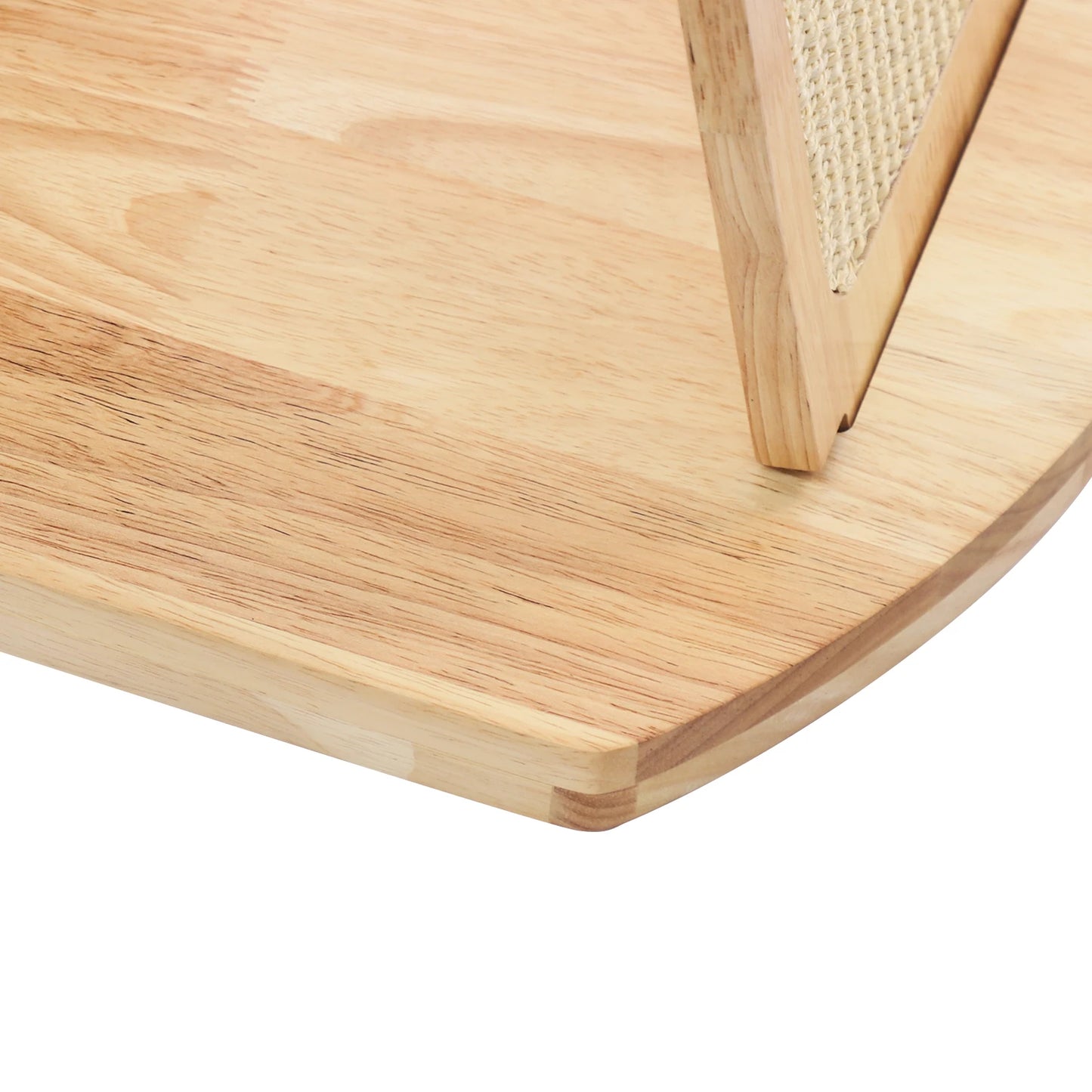 Sichuan Wood Cat Tree With Space Capsule And Scratching Pad