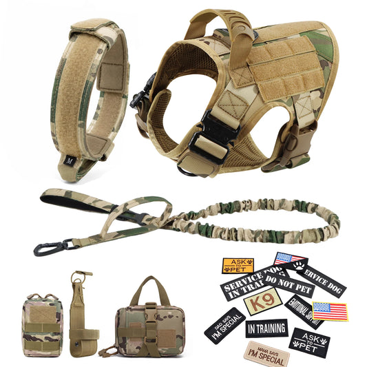 PETRAVEL Tactical Dog Harness Vest With Padded Quick Release