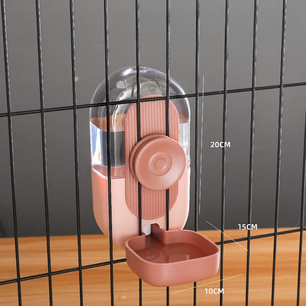 Automatic Hanging Pet Feeder Dispenser Bottle For Cats Dogs Rabbits