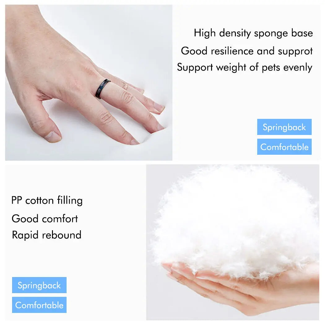 BINGOPAWCN Orthopedic Dog Bed With Removable Cover