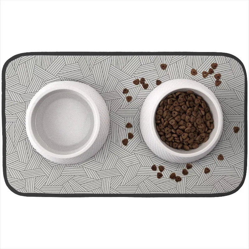Pet Bowl Mat For Cleaner Floors And Easier Mealtime Cleanup