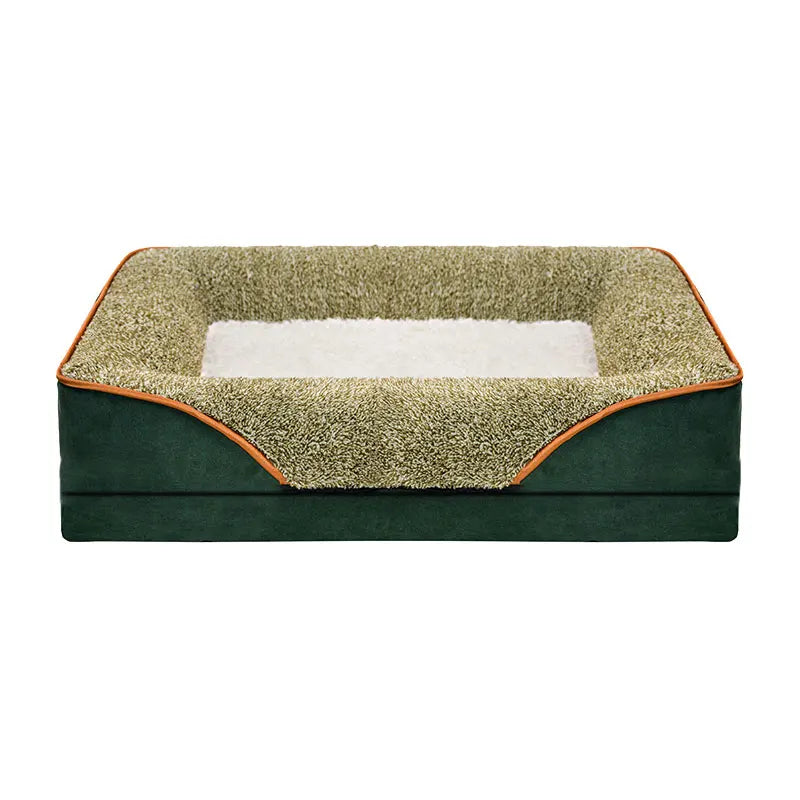 Jiangsu Oversized Dog Bed Removable Washable All Season Sofa With Raised Edges Cozy