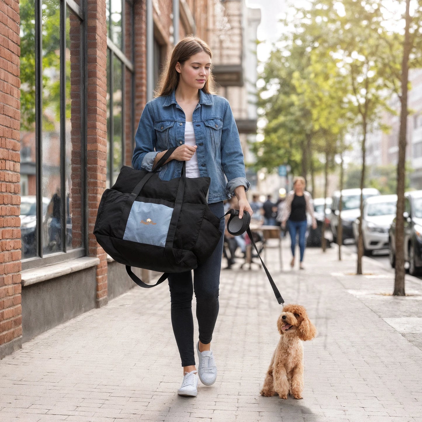 Dog Car Seat Travel Bed and Booster for Small Dogs