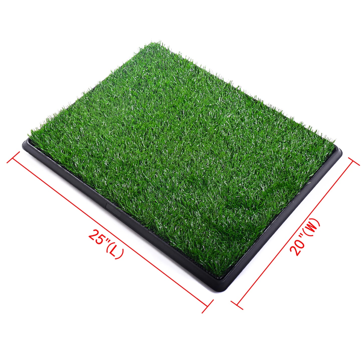Pet Toilet Potty Artificial Turf Mat EnvironmentallyProtected IndoorUse CompleteSolution