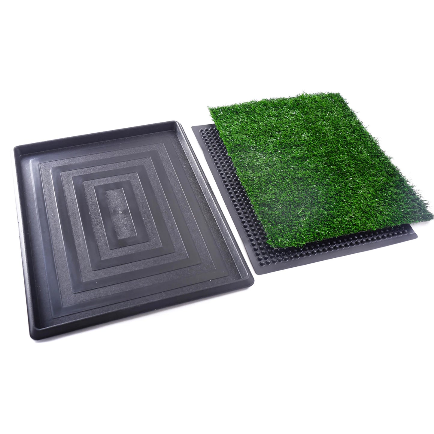 Pet Toilet Potty Artificial Turf Mat EnvironmentallyProtected IndoorUse CompleteSolution