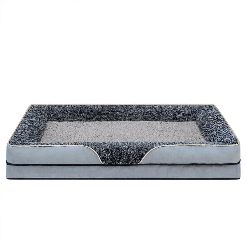 Jiangsu Oversized Dog Bed Removable Washable All Season Sofa With Raised Edges Cozy