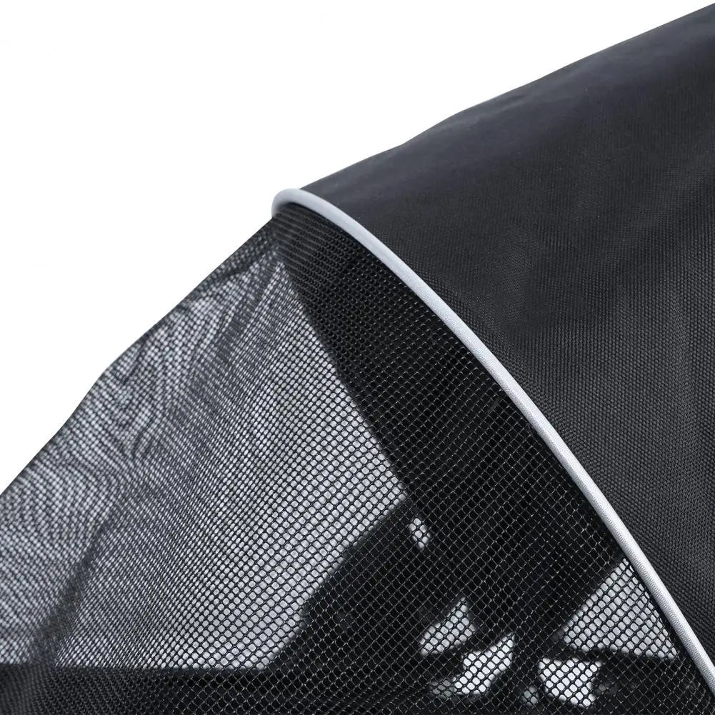 4 Wheels Dog Cat Stroller For Outdoor Travel Folding Carrier