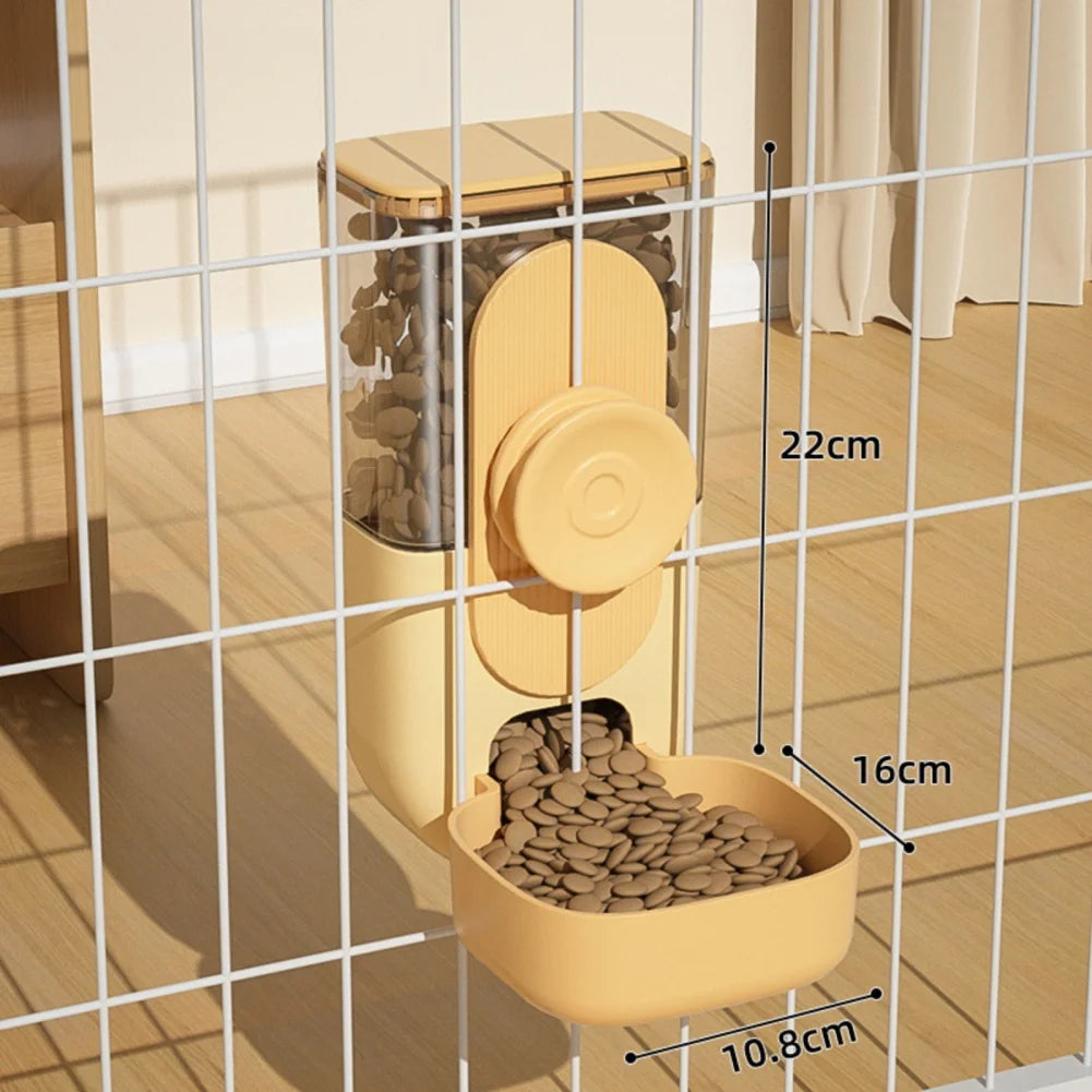 Automatic Hanging Pet Feeder Dispenser Bottle For Cats Dogs Rabbits