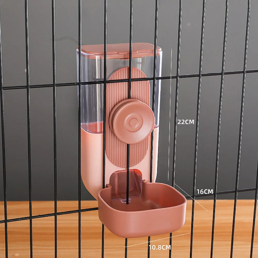 Automatic Hanging Pet Feeder Dispenser Bottle For Cats Dogs Rabbits