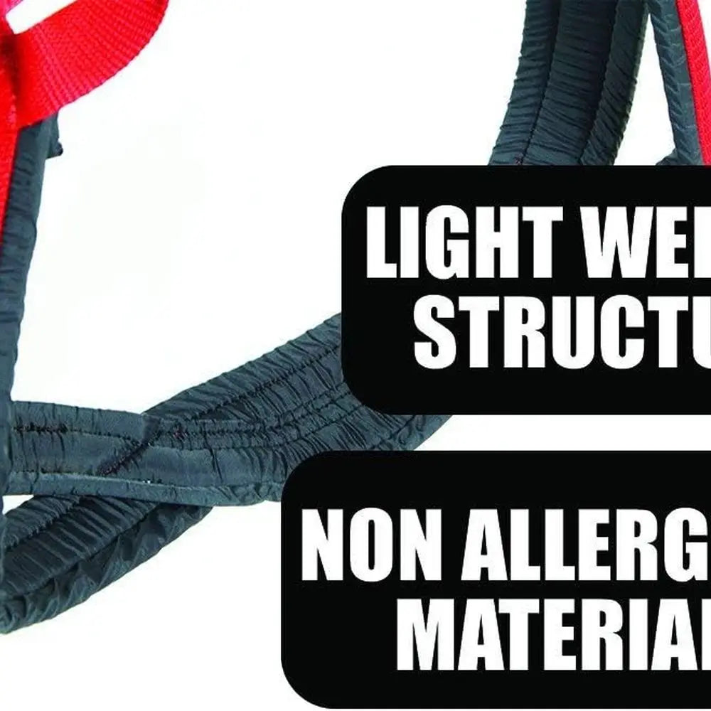 Sled Dog Harness for Wolf-Like Breeds Durable All-Weather Polypropylene Construction