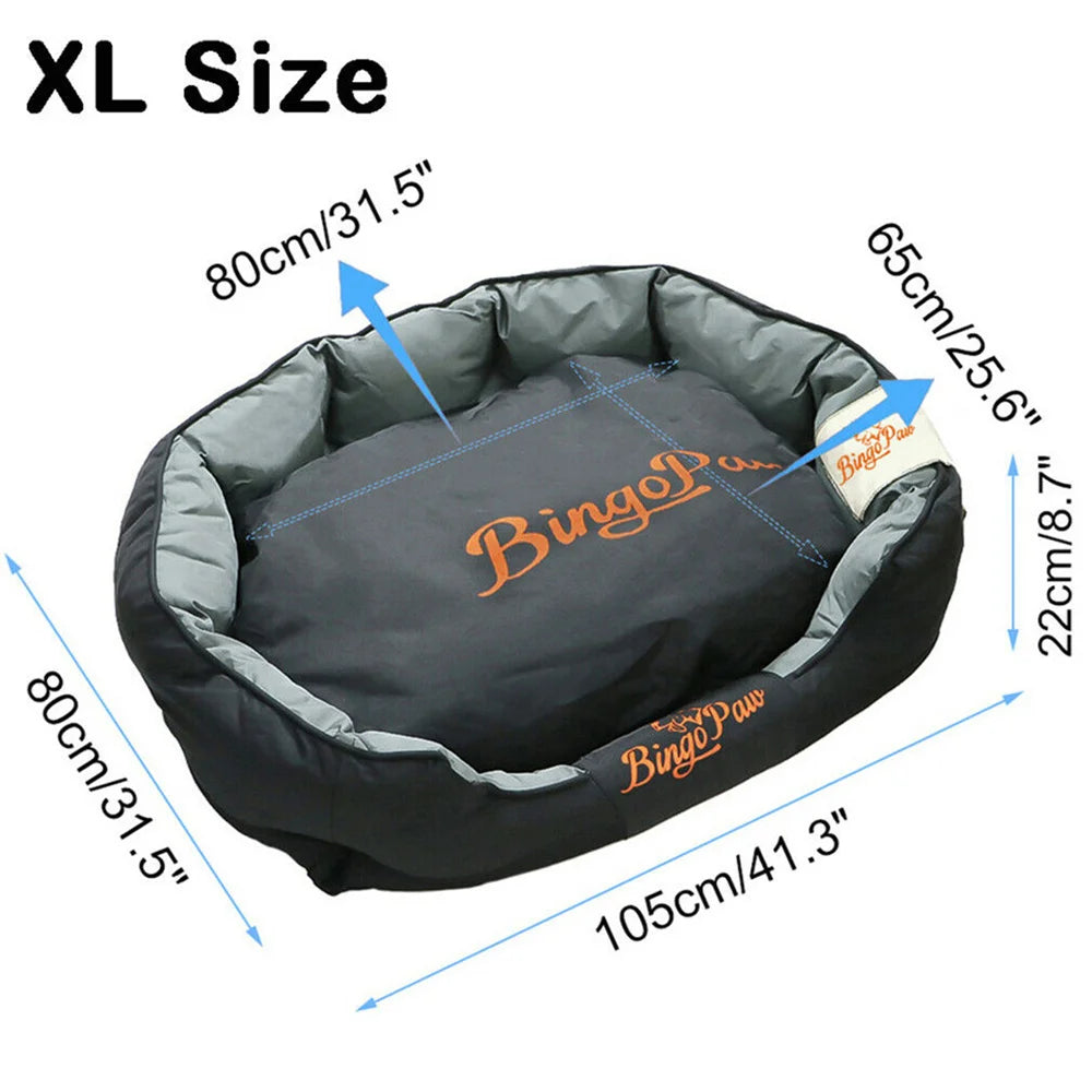 BORWARTCN Waterproof Orthopedic Dog Bed Sofa For Pets