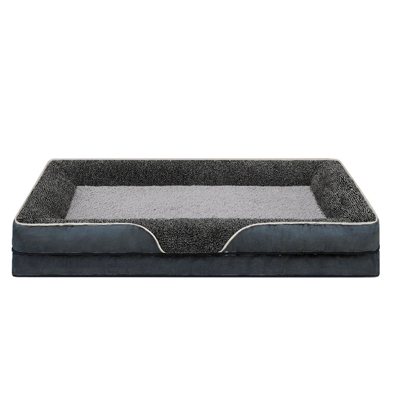 Jiangsu Oversized Dog Bed Removable Washable All Season Sofa With Raised Edges Cozy