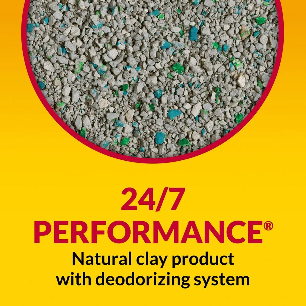 Multi-Cat Non-Clumping Cat Litter Odor Control Performance Moisture Absorption 24/7